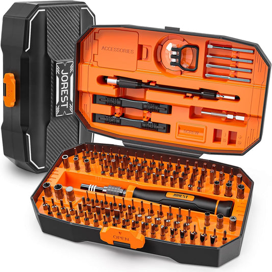 152 in 1 Precision Screwdriver Set, Tool Gifts for Men, Magnetic Tool Kit with Torx Triwing Bits, Repair for Electronics, Macbook, Laptop, PC, RC, PS5, iphone, Jewelers, XBOX, Glasses